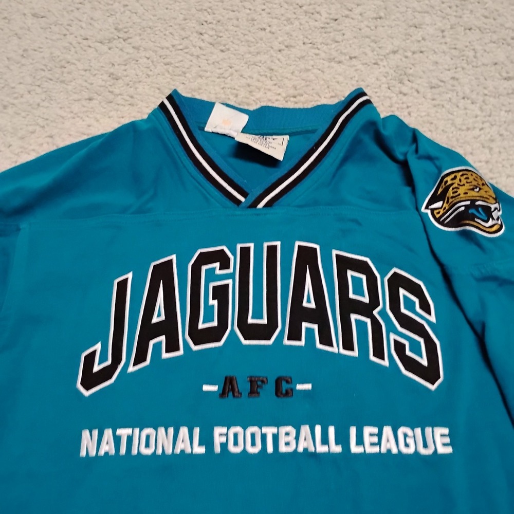Vintage Jacksonville Jaguars Sweatshirt Mens M Blue Lee Sport Football NFL 90s